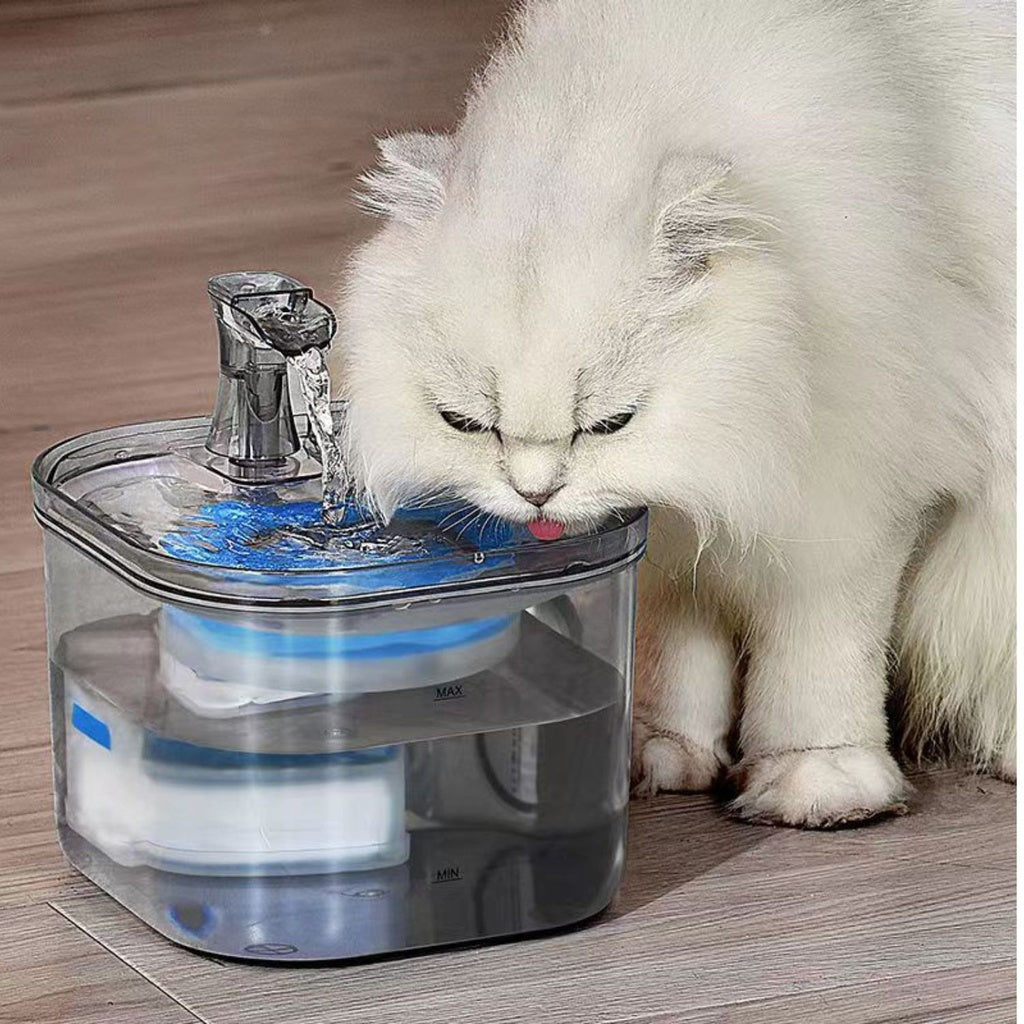 2L Pet Water Fountain for Cats and Small Dogs