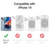 iPhone 14 Privacy Tempered Glass Screen Protector 2Pcs (Box)