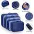 8 Set Travel Packing Cubes (Navy Blue) GO-PC-102-DX