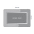 Anti-Slip Bath Mat Diatom Rectangle 80*50cm Grey