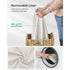 Synthetic Rattan Laundry Basket 90L Natural LCB51NL