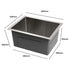 Kitchen Stainless Steel Sink 440mm x 340mm with Nano Coating (Silver Black) AMR-KS-103-LH