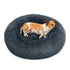 60cm Dog Bed with Removable Washable Cusion Dark Gray