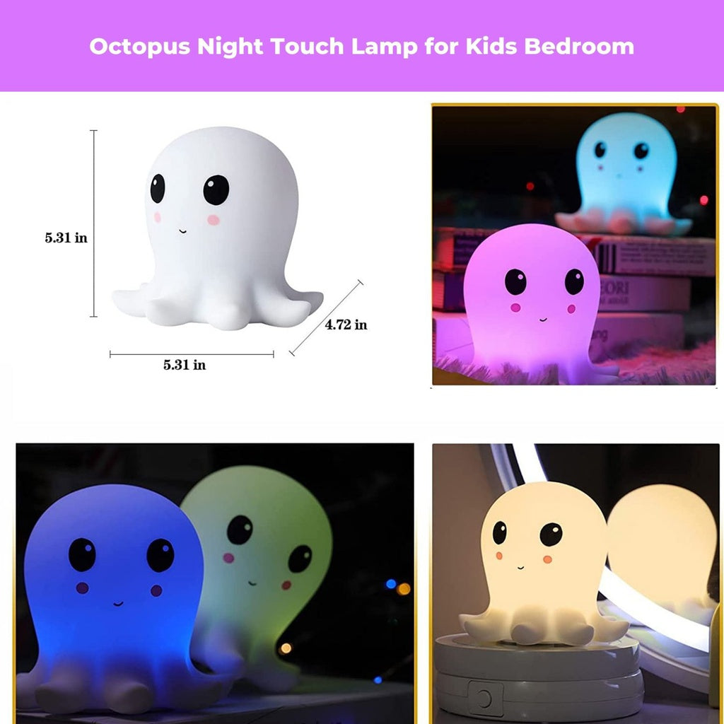 Octopus Night Lamp Touch