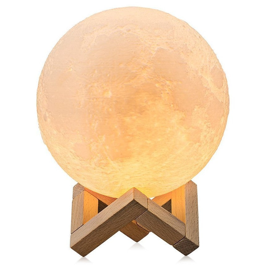 Multi-Colored Moon Lamp 18cm