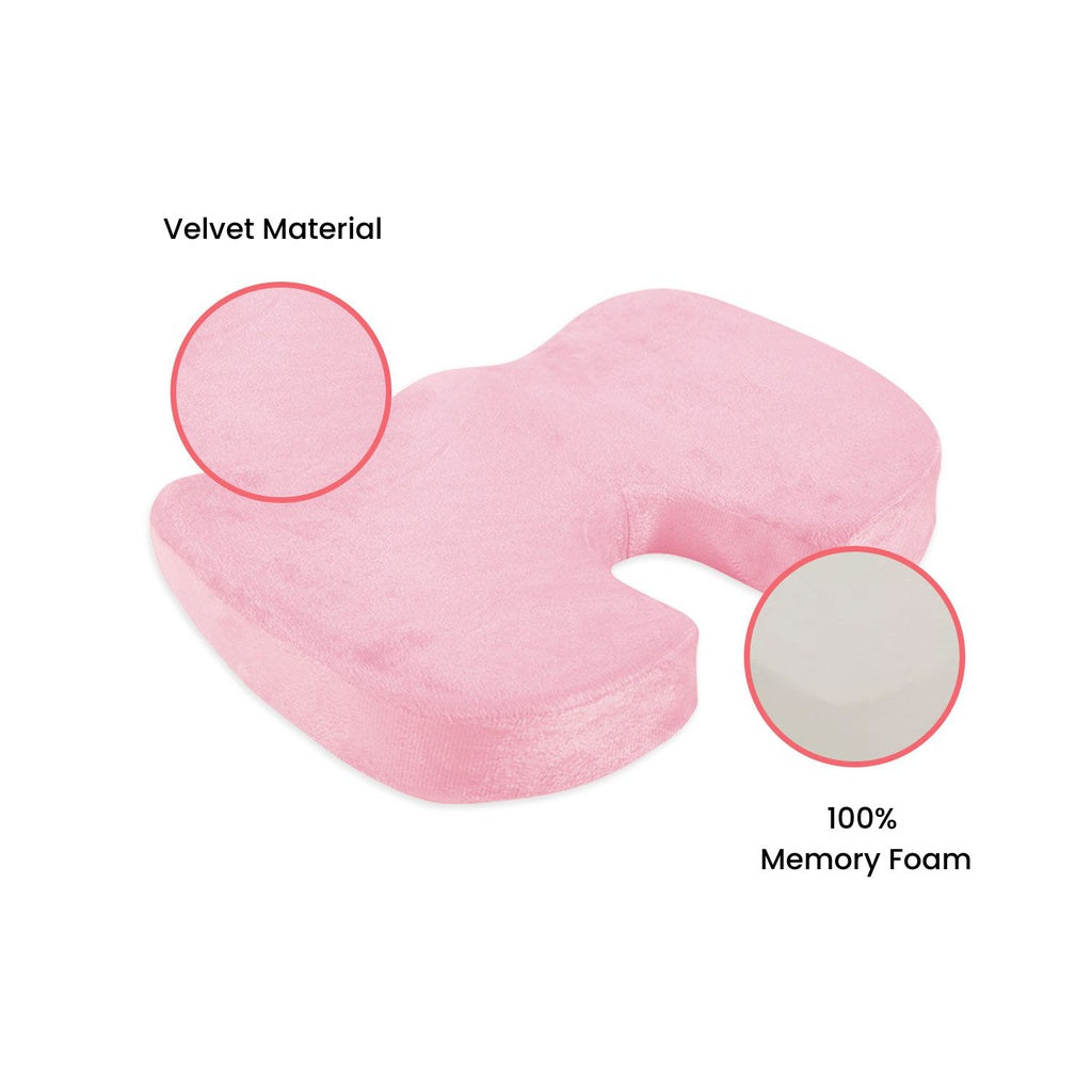 Memory Foam Seat U Shape Light Pink