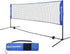 4m Portable Tennis Badminton Net Blue