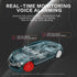 Tire Pressure Monitoring System (External Solar Power Stick on Windshield 4 Sensor)