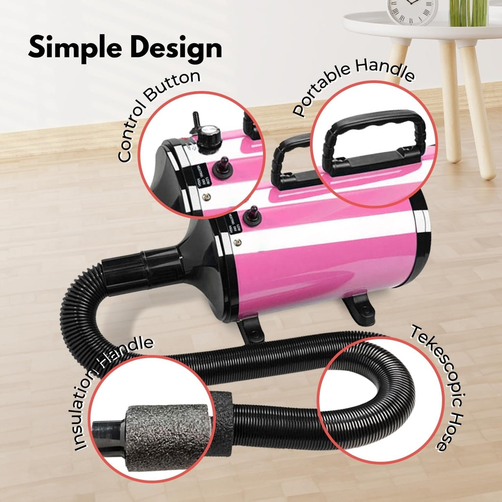 Pet Hair Dryer Advance Pink