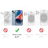 iPhone 14 Plus Privacy Tempered Glass Screen Protector 2Pcs (Raw)