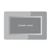 Anti-Slip Bath Mat Diatom Rectangle 80*50cm Grey