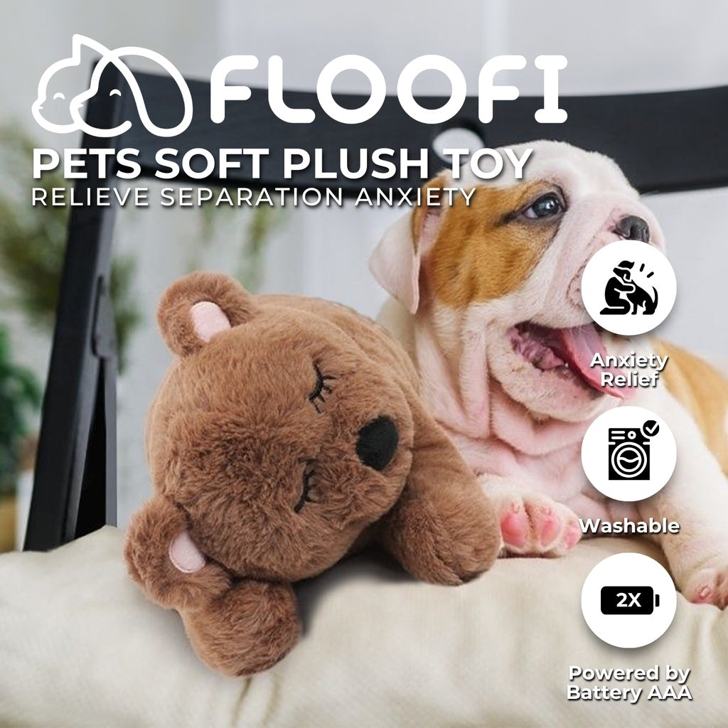 Pets Soft Plush Toy Brown