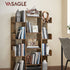 Tree-Shaped Bookcase Rustic Brown