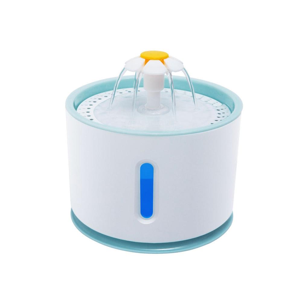 2.4L Automatic Water Fountain Drinking Dispenser And Filter Blue