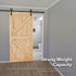 2m Sliding Barn Door Hardware Track