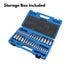 Hex Bit Socket Set with 1/4" 3/8" 1/2" Allen Key Adapter 34pc