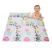 Baby XPE Foam Reversible Playmat 200x180x1cm (Animal Tree & Train)