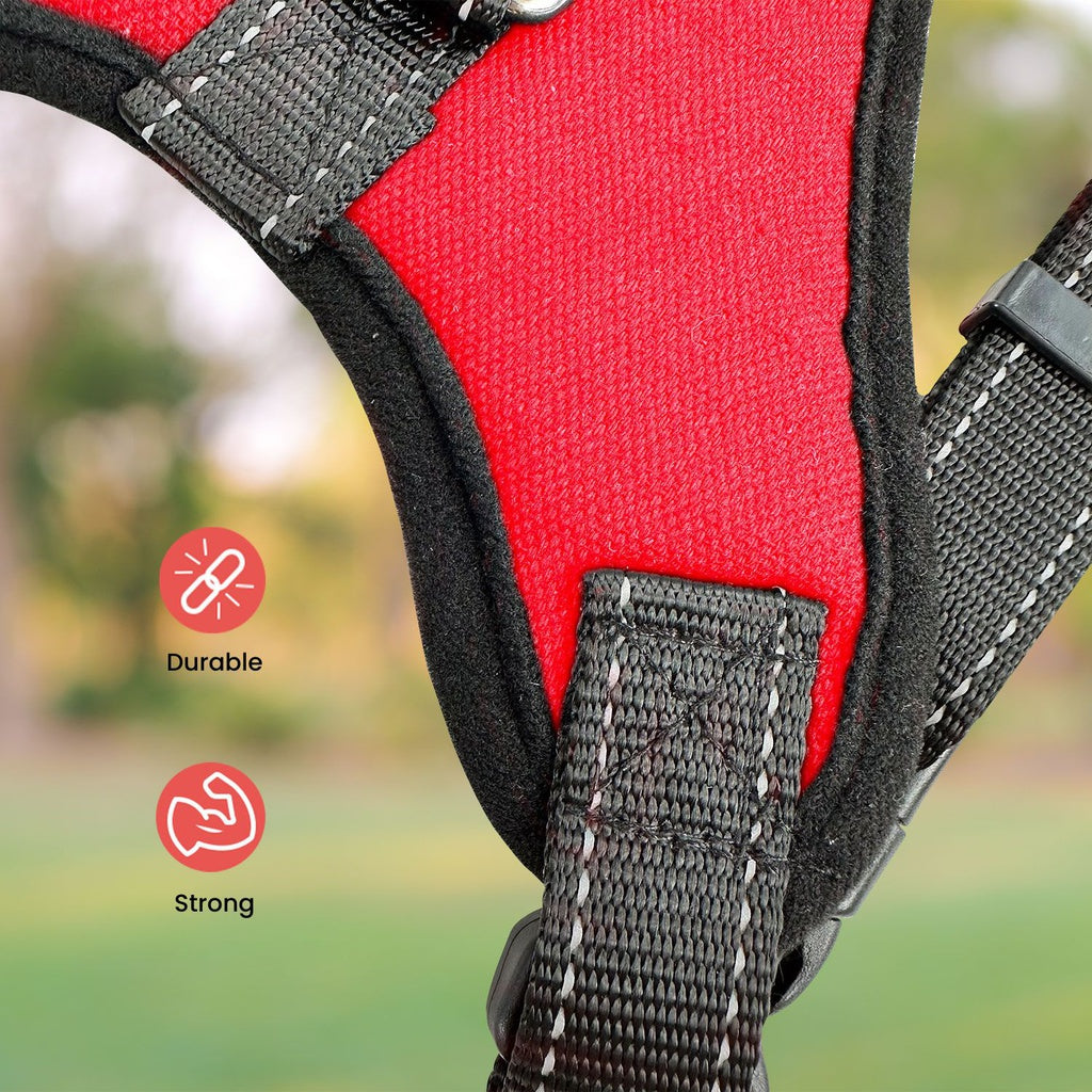 Dog Harness S Size (Red)