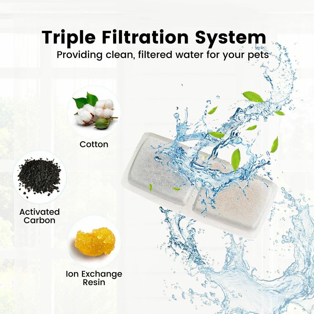 Pet Water Fountain Filter Replacement 1 Piece