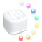 White Noise Machine with Night Light and 40 Soothing Sounds for Sleeping (White)