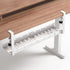 Retractable Cable Management Tray - No Drilling Type (White)