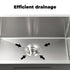 Kitchen Stainless Steel Sink 440mm x 440mm (Silver) AMR-KS-100-LH