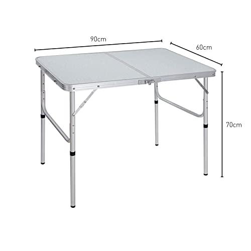 Camping Table 90cm Silver