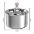 2L Stainless Steel Pet Water Fountain for Cats and Small Dogs