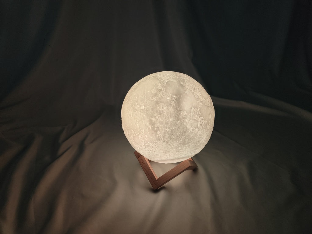 Multi-Colored Moon Lamp 12cm