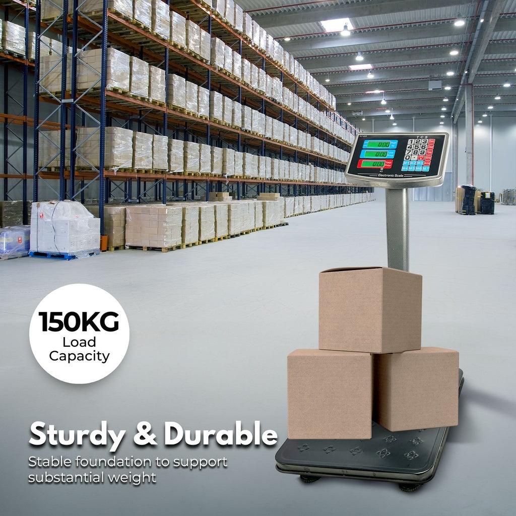 150KG Electronic Digital Heavy-Duty Commercial Platform Scale Weight