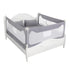 98CM Height Adjustable Folding Kids Safety King Size Bed Rail Set (1pcs 180X98CM + 2pcs 200X98CM, Grey) GO-SBR-104-JL