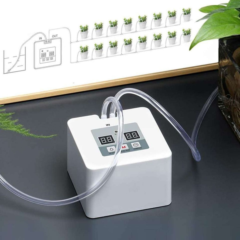 Plant Watering System with DIY 30-Day Programmable (White) NE-PWD-101-JCE