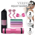 Barbell Squat Pad set,2 Safety Straps, 3 Hip Resistance Bands, 2 Lifting Strap, Barbell Pad and Bag (Pink)