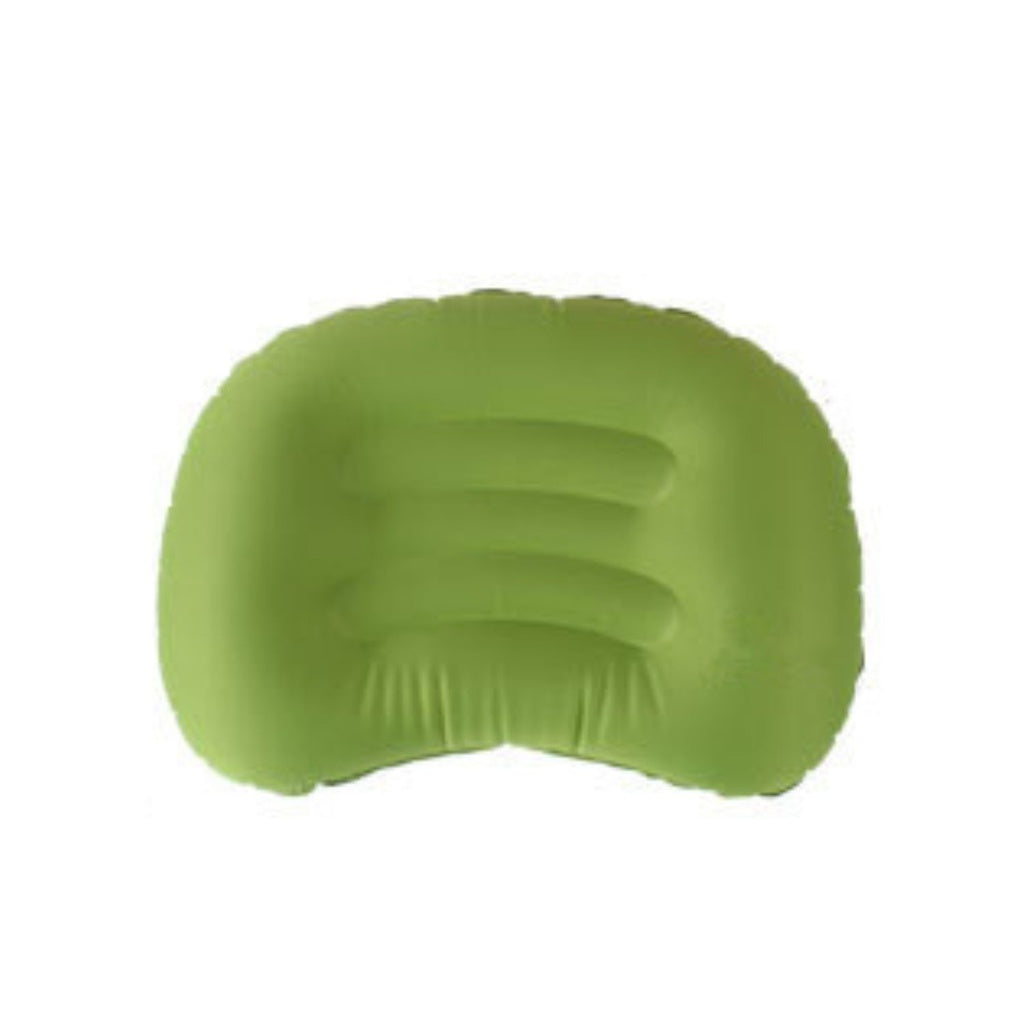 Inflatable Camping Travel Pillow - Green