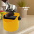 Coffee Knock Box With Removable Knock Bar Yellow 11cm