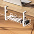 Cable Management Tray- No Drilling Type (White)