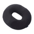 Memory Foam Seat O Shape Black