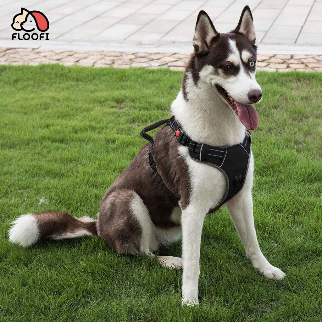 Dog Harness Vest L Size (Black)