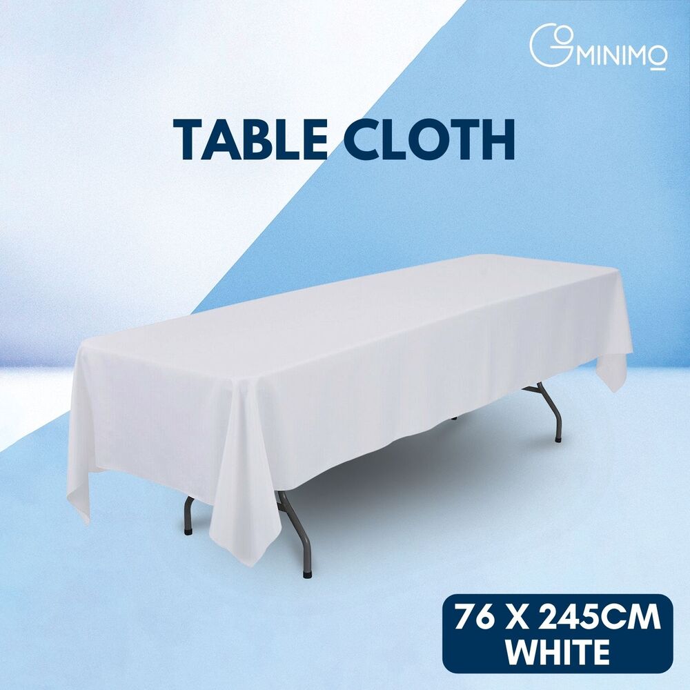 Polyester Table Cloth 300cm (White)