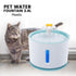 2.4L Automatic Water Fountain Drinking Dispenser And Filter Blue