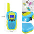 2 Pack Walkie Talkies for Kids with 40 Channels & LED Flashlight & LCD Screen (Blue and Green)