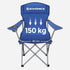 Set of 2 Folding Camping Outdoor Chairs Blue