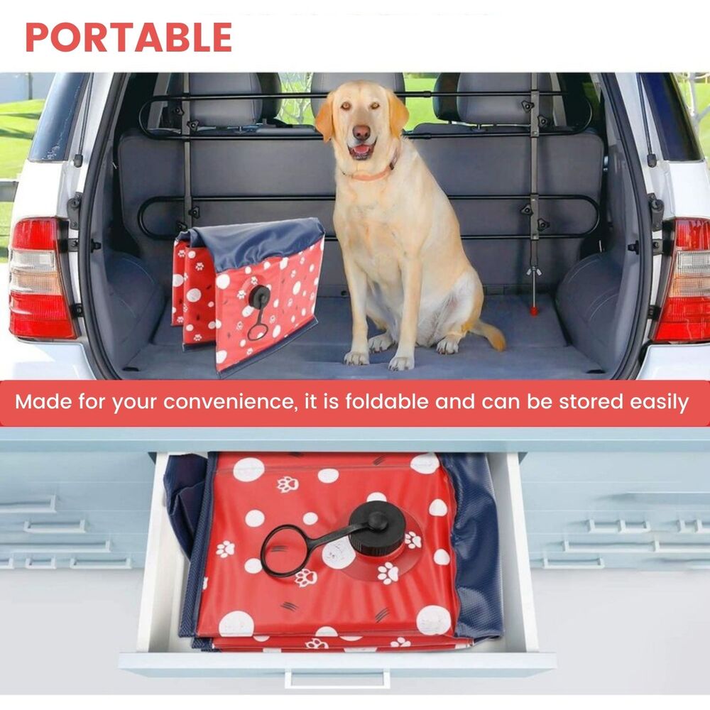 Pet Pool 120cm*30cm Red Circle