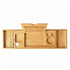 Expandable Bamboo Bathup Caddy Trays