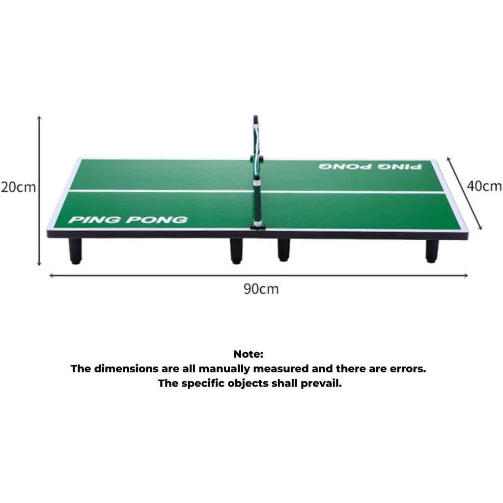 Tabletop Table Tennis Game (Green)