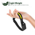 2PCS LED Rechargeable Headlamp with Motion Sensor (Black and Yellow)