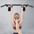 Wall Mounted Pull Up Bar with 136 kg Capacity Black