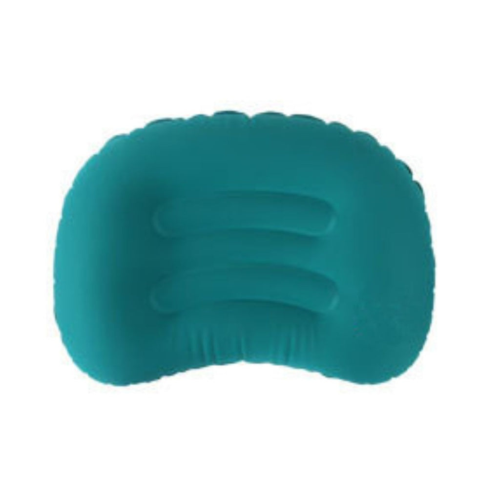 Inflatable Camping Travel Pillow - Turquoise