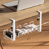 Cable Management Tray- No Drilling Type (White)