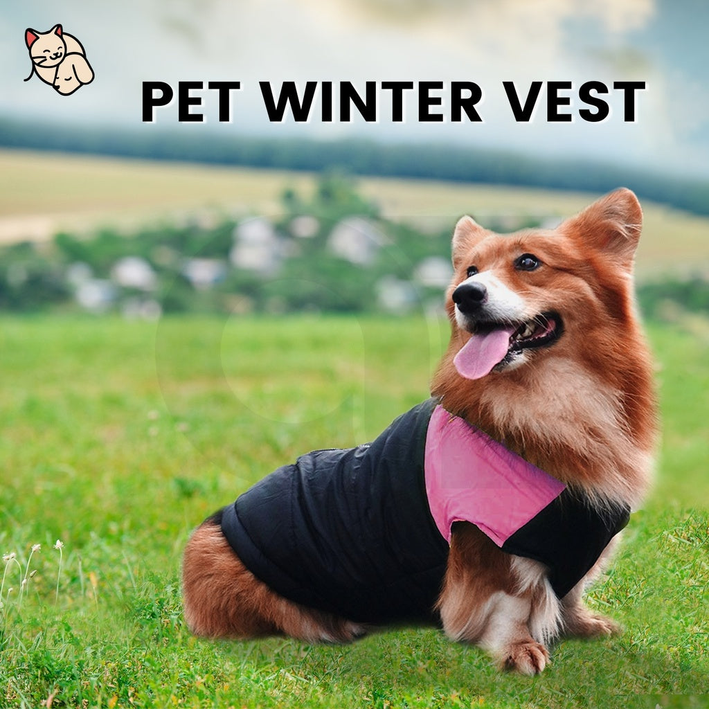 Pet Winter Vest (4XL Red)